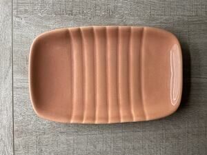 Vintage Franciscan Ware Coronado / Coral Soap Dish Made in California USA